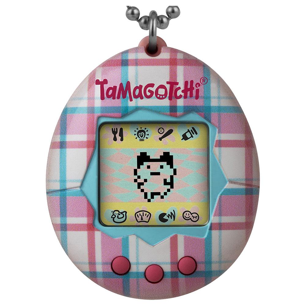 Bandai - Battery Operated Tamagotchi Original Plaid Virtual Pet