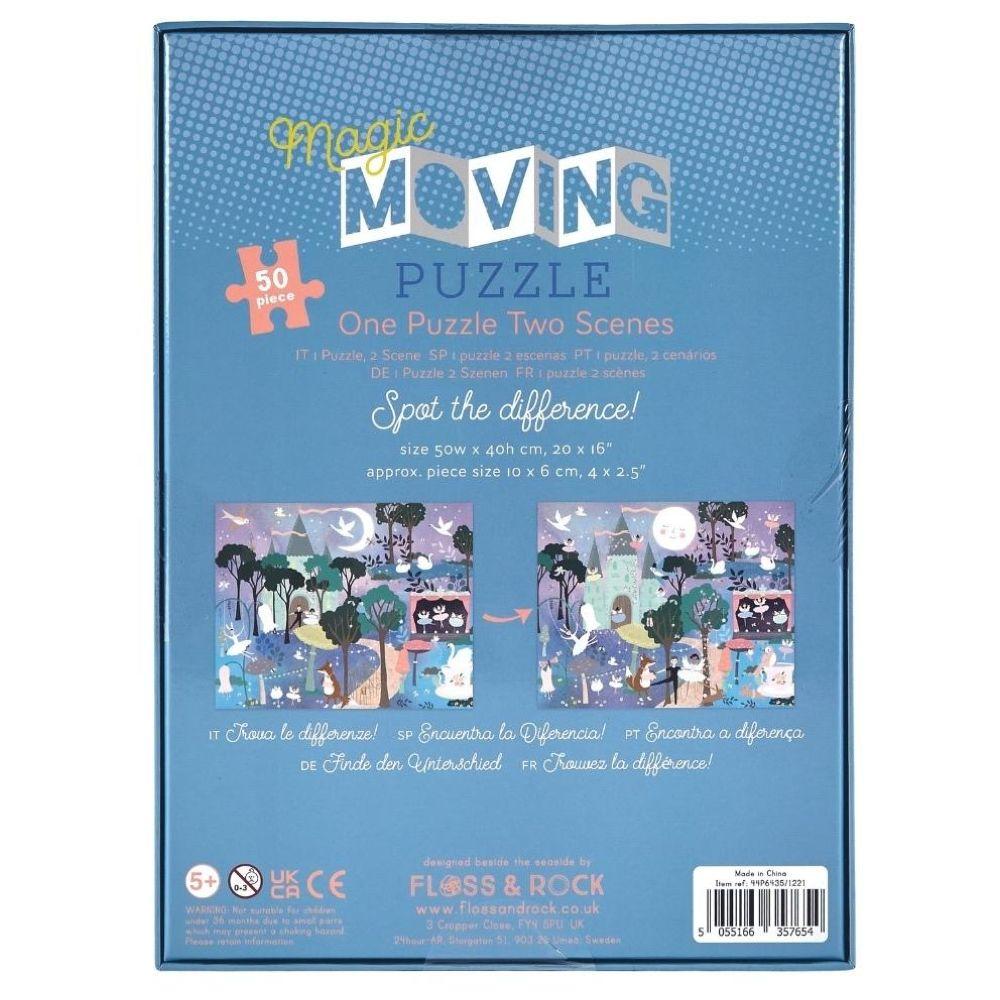 Floss & Rock - Magic Moving Puzzle - Enchanted - 50pcs