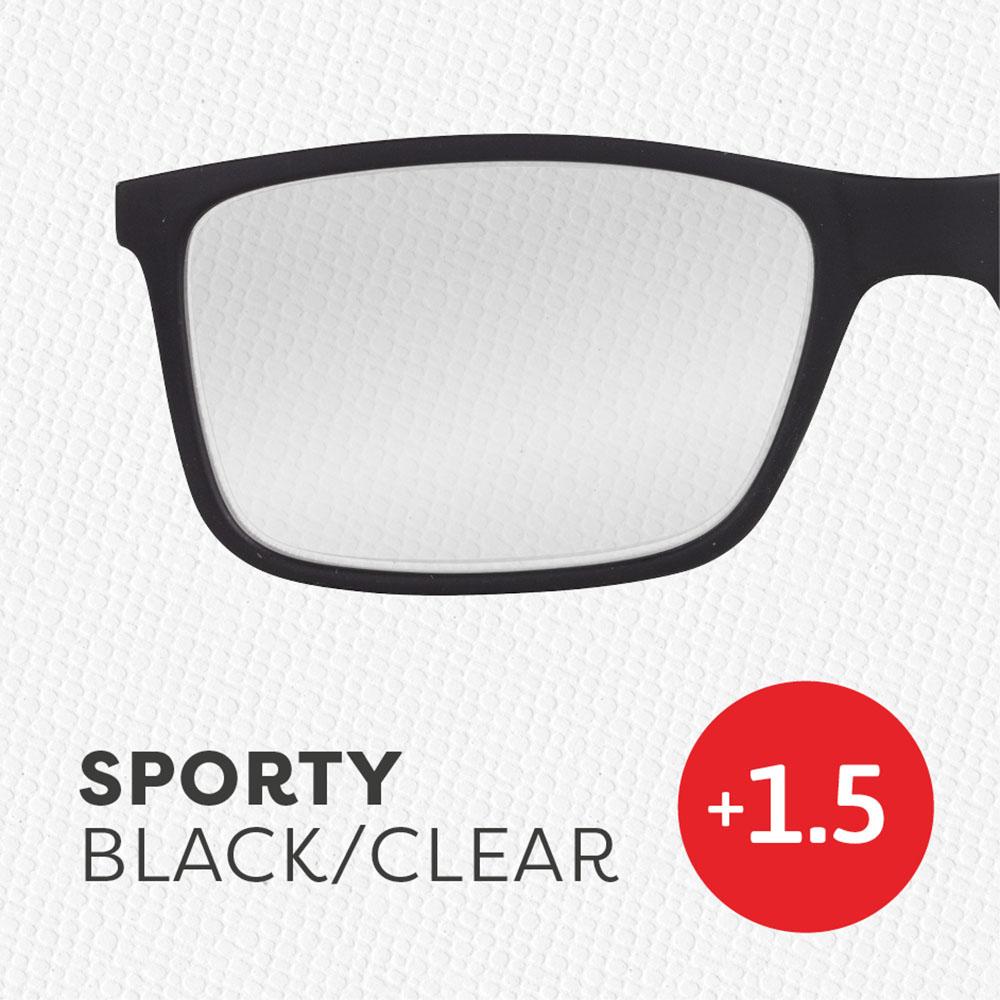 If - Easy Readers - +1.5 - M - Sporty Black/Clear