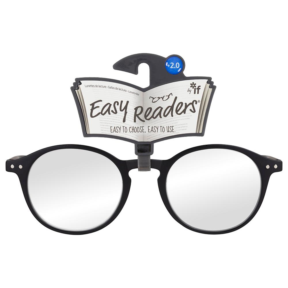 If - Easy Readers - +2.0 - U - Round Black