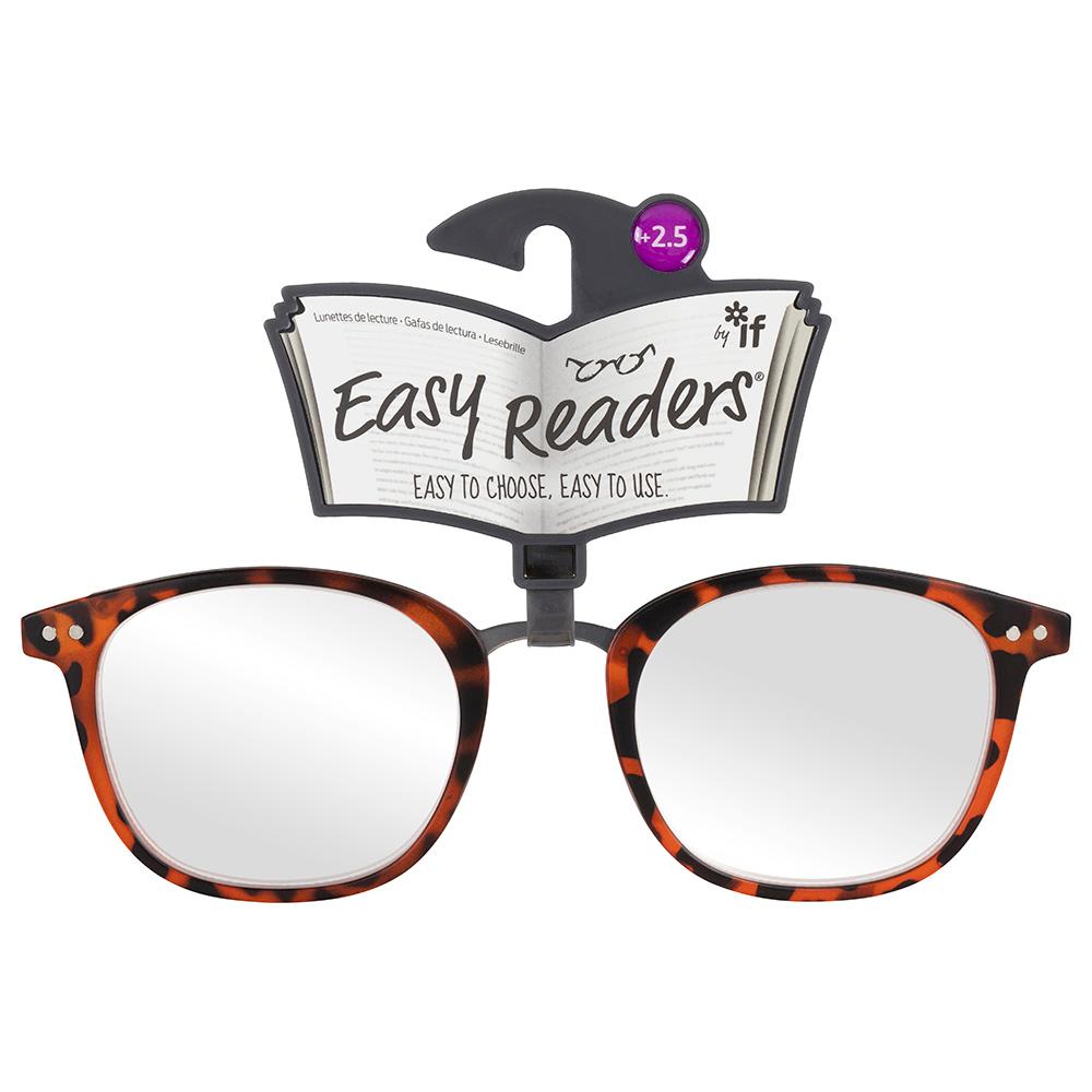 If - Easy Readers - +2.5 - U - Metal Bridge Tortoiseshell