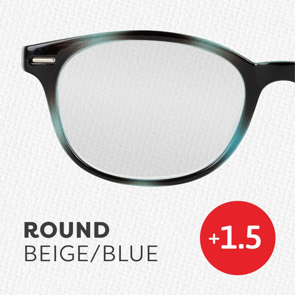 If - Easy Readers - +1.5 - F - Round Blue/Black