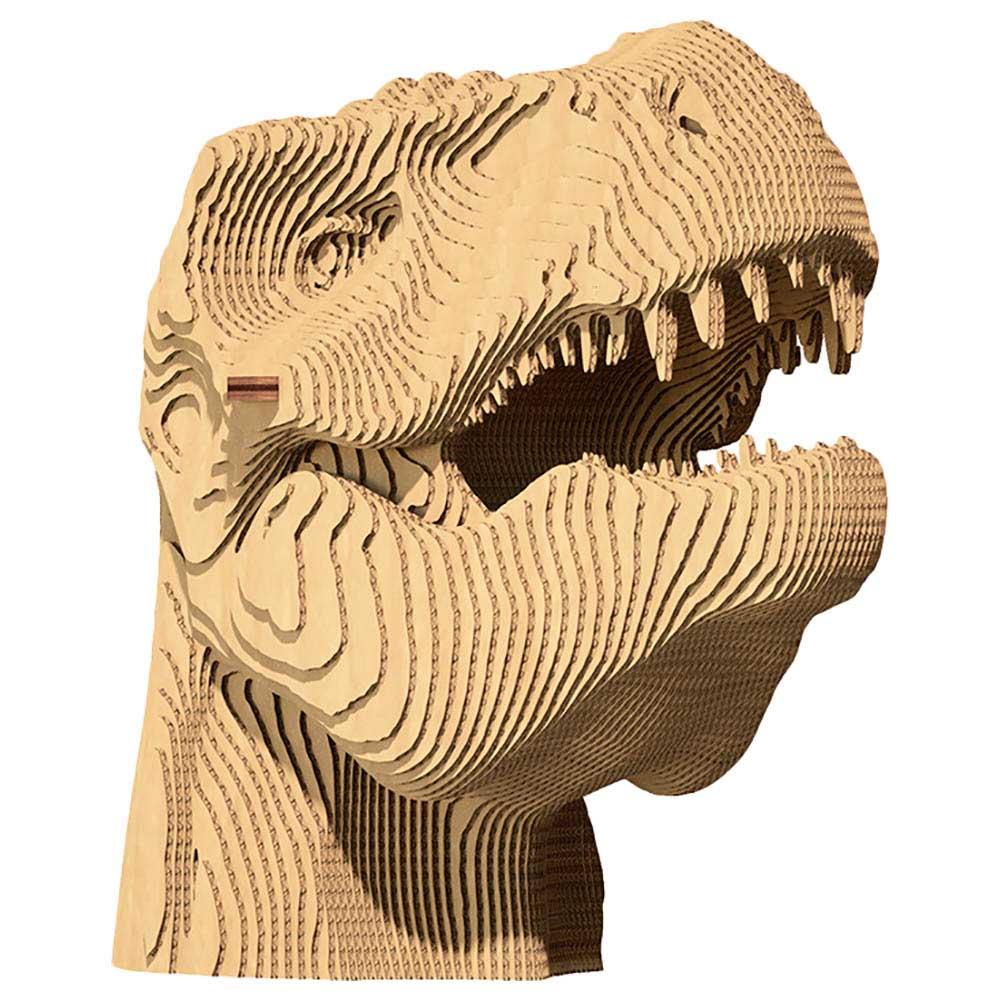 Cartonic - 3D Cardboard Sculpture Puzzle - T-Rex - 72pcs