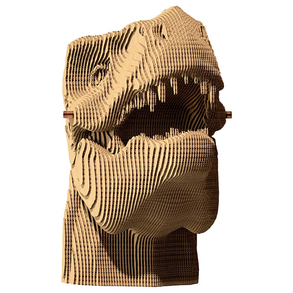 Cartonic - 3D Cardboard Sculpture Puzzle - T-Rex - 72pcs