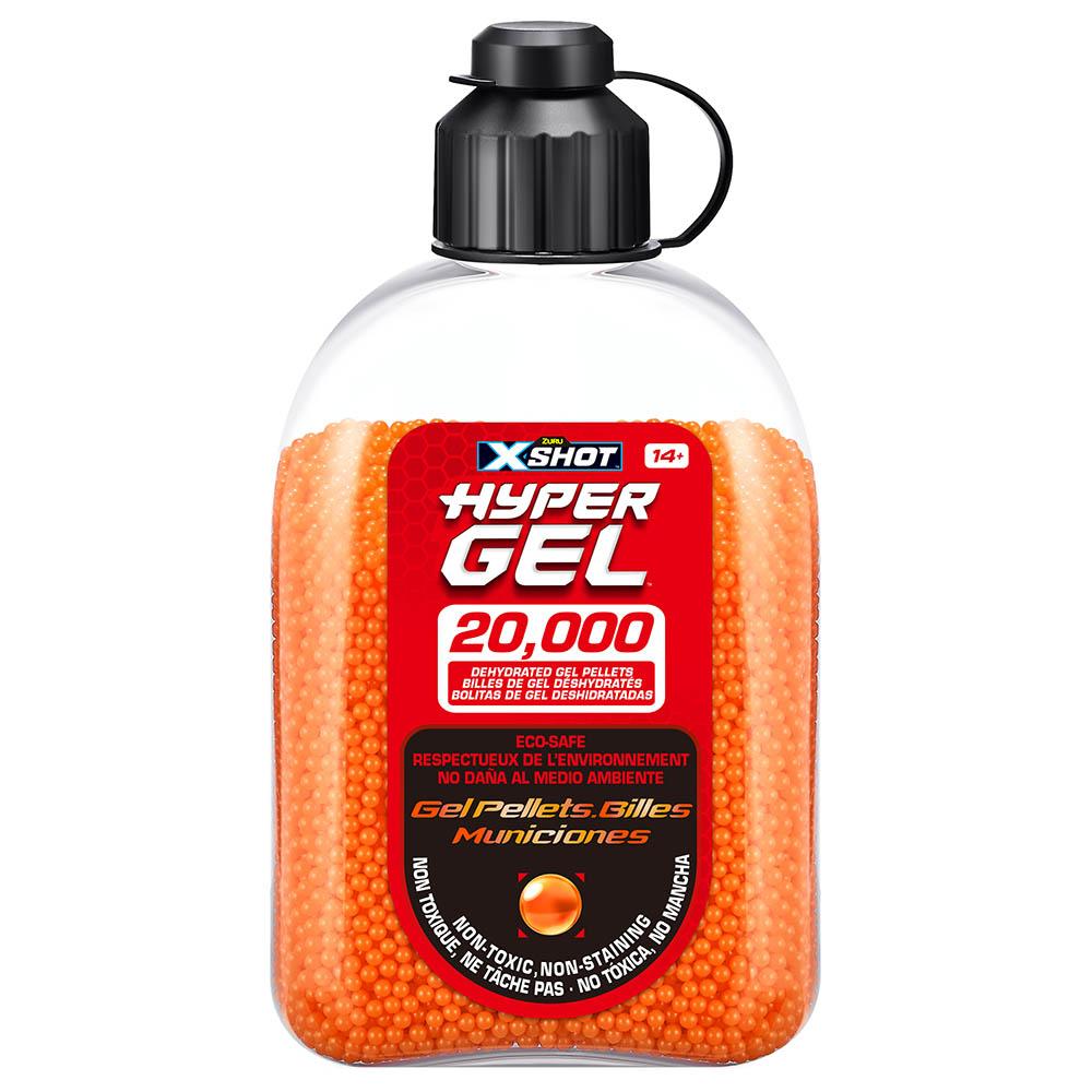 X-Shot - Hyper Gel Gellets Pack - 20000pcs - Orange