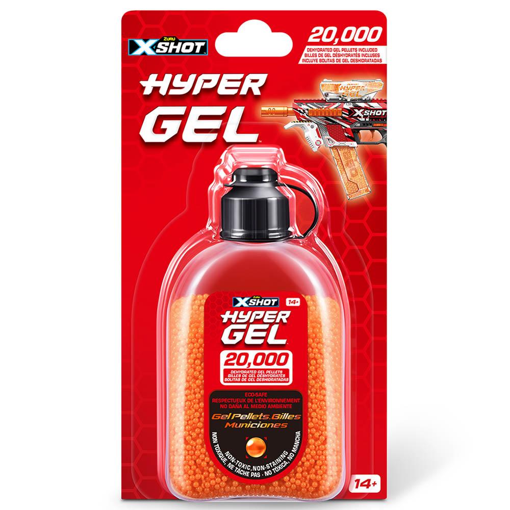 X-Shot - Hyper Gel Gellets Pack - 20000pcs - Orange