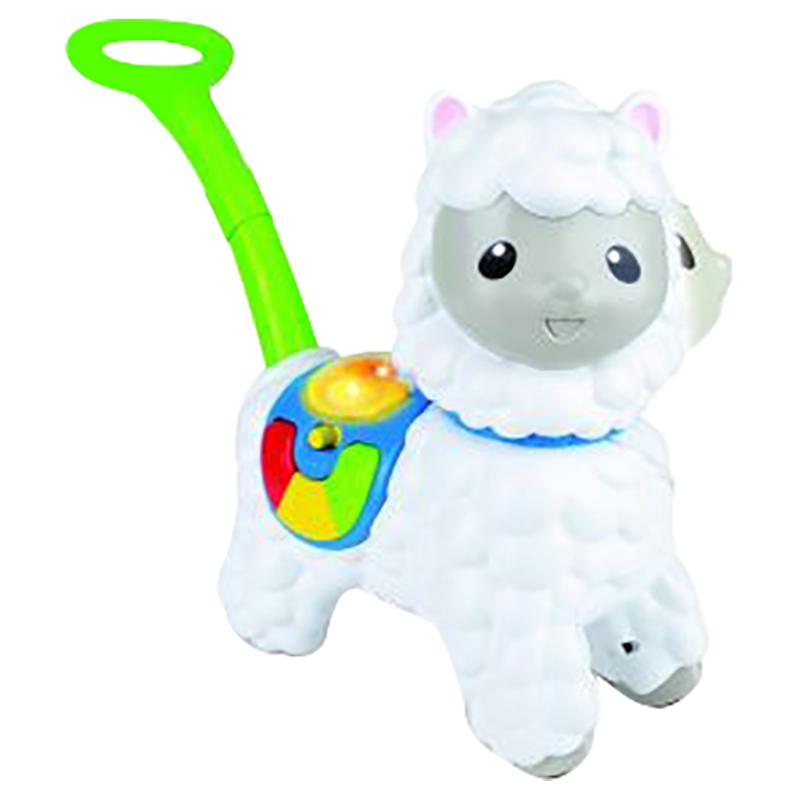 Winfun - Push-Along Toy - Little Alpaca - White