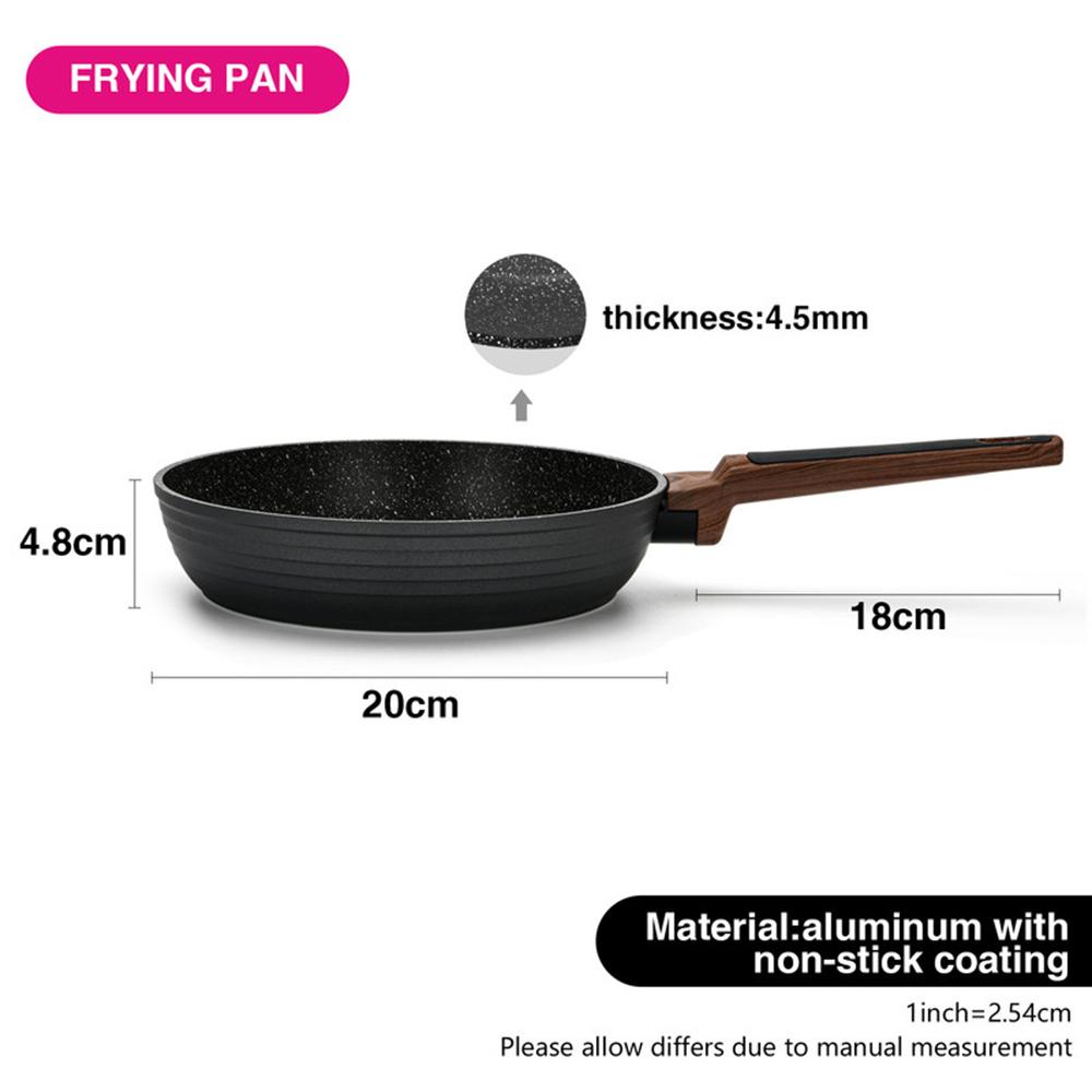 Fissman - Diamond Series Frying Pan With Induction Bottom - Black