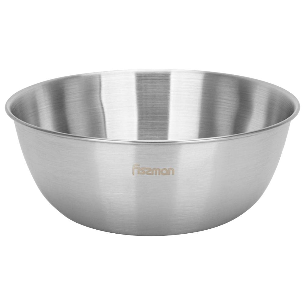 Fissman - Stainless Steel Mixing Bowl - Silver - 1.2 L