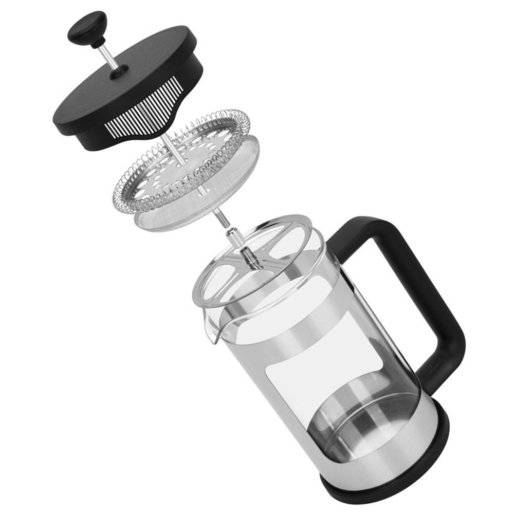 Fissman - French Press Borosilicate Glass Coffee Maker - 600 ml