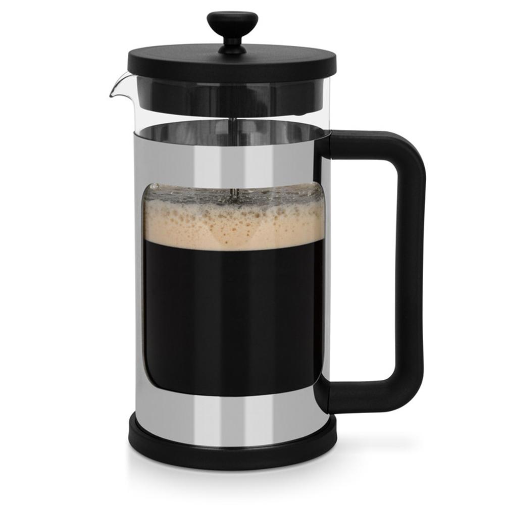 Fissman - Borosilicate Glass French Press Coffee Maker - 1 L