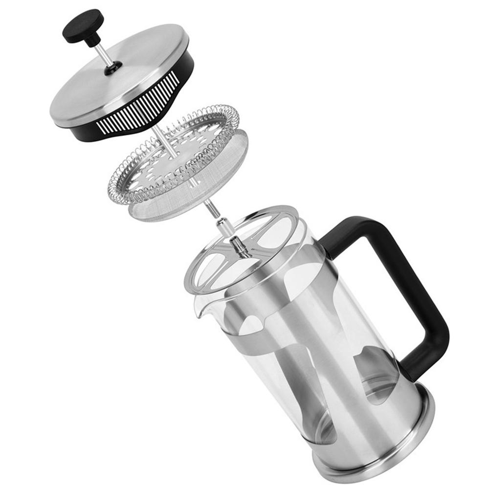 Fissman - Borosilicate Glass French Press Coffee Maker - 600 ml