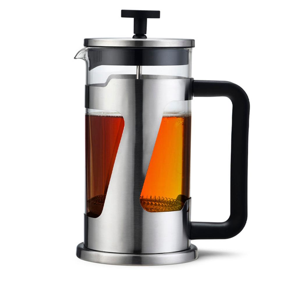 Fissman - French Press Borosilicate Glass Coffee Maker - 1 L