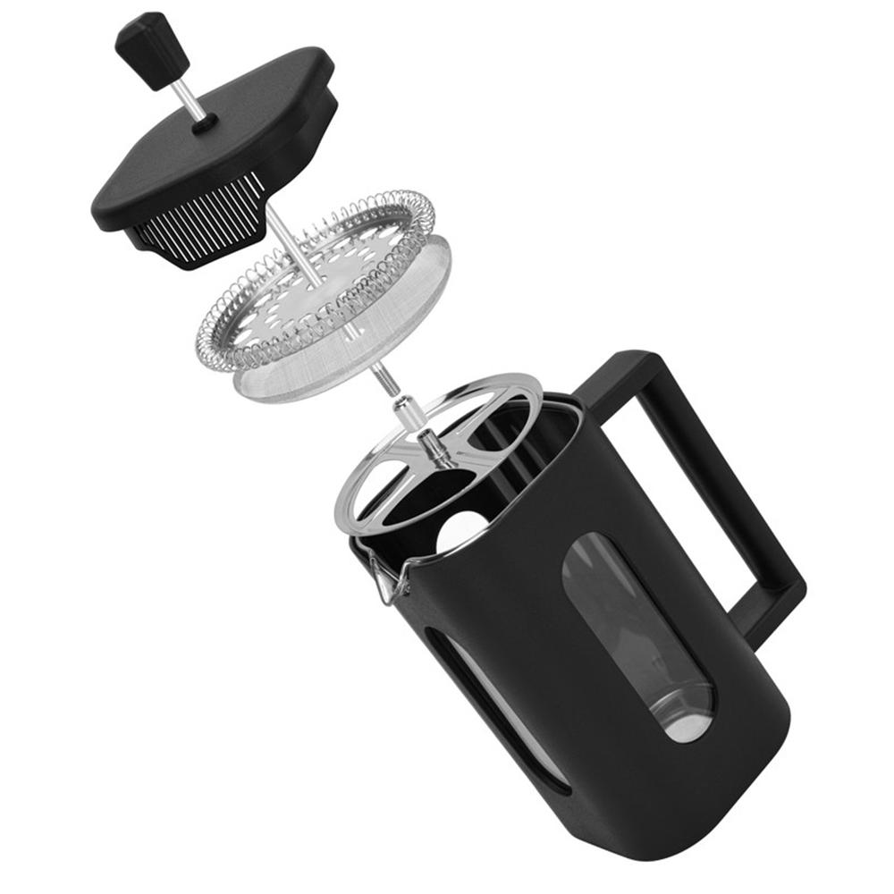 Fissman - French Press Coffee Maker - Black - 600 ml