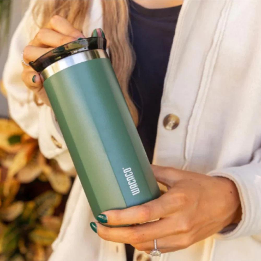 Wacaco - Octaroma Grande Vacuum Insulated Mug - Green - 435 ml