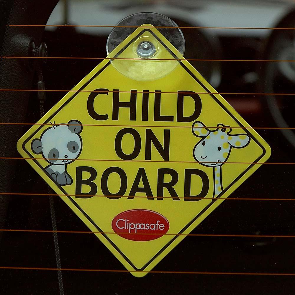 Clippasafe Baby On Board / Child On Board Sign