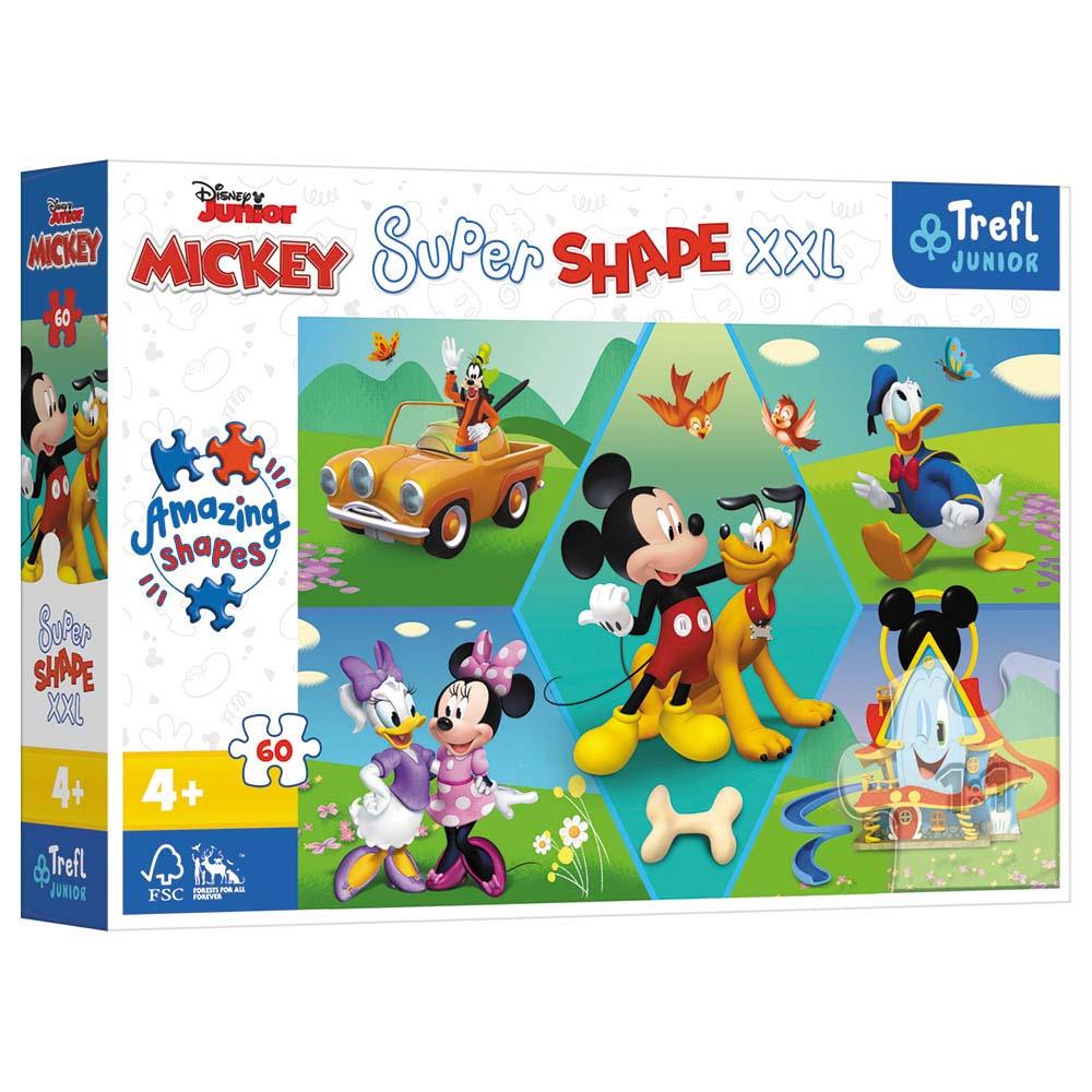 Mickey Mouse - It's Always Fun w/ Mickey Puzzle - XXL - 60pcs