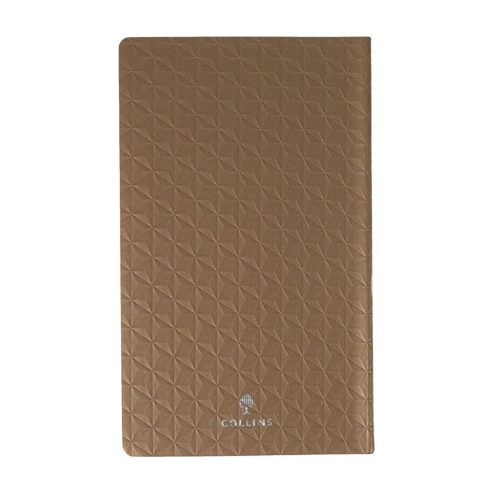 Collins - Dazzle A5S Ruled Notebook - Copper