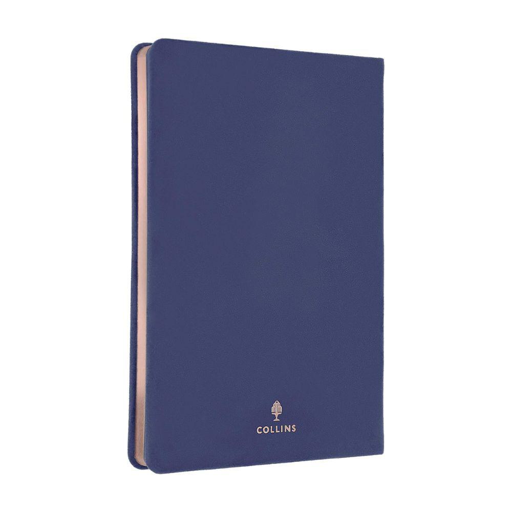 Collins - Diva A5 Luxe Ruled Notebook - Navy