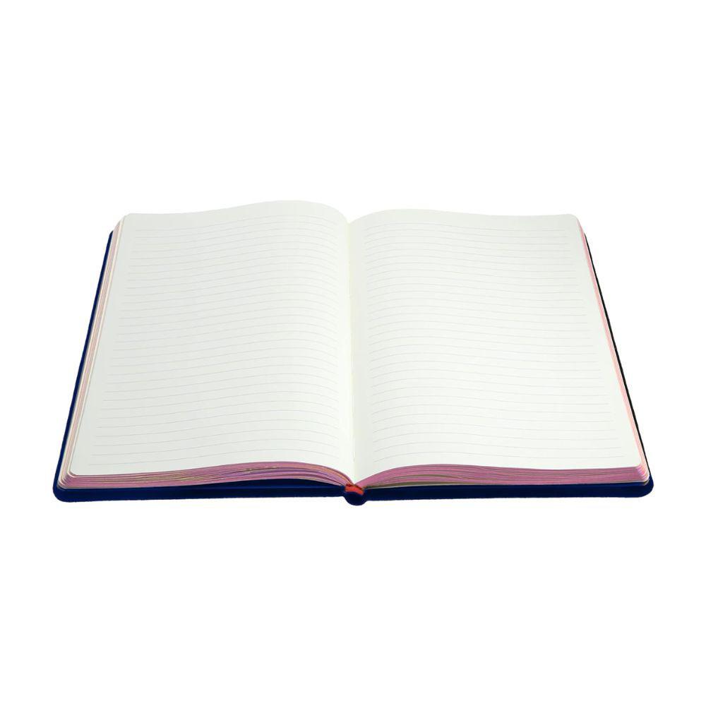 Collins - Diva A5 Luxe Ruled Notebook - Navy