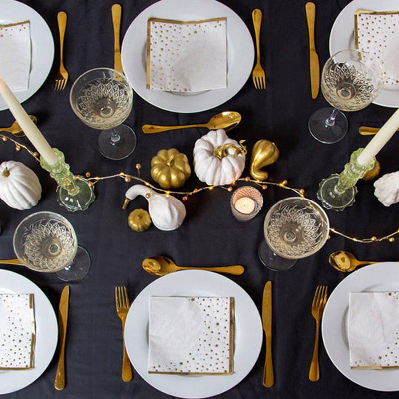 Talking Tables - Eid Gold Star Napkins - 21pcs