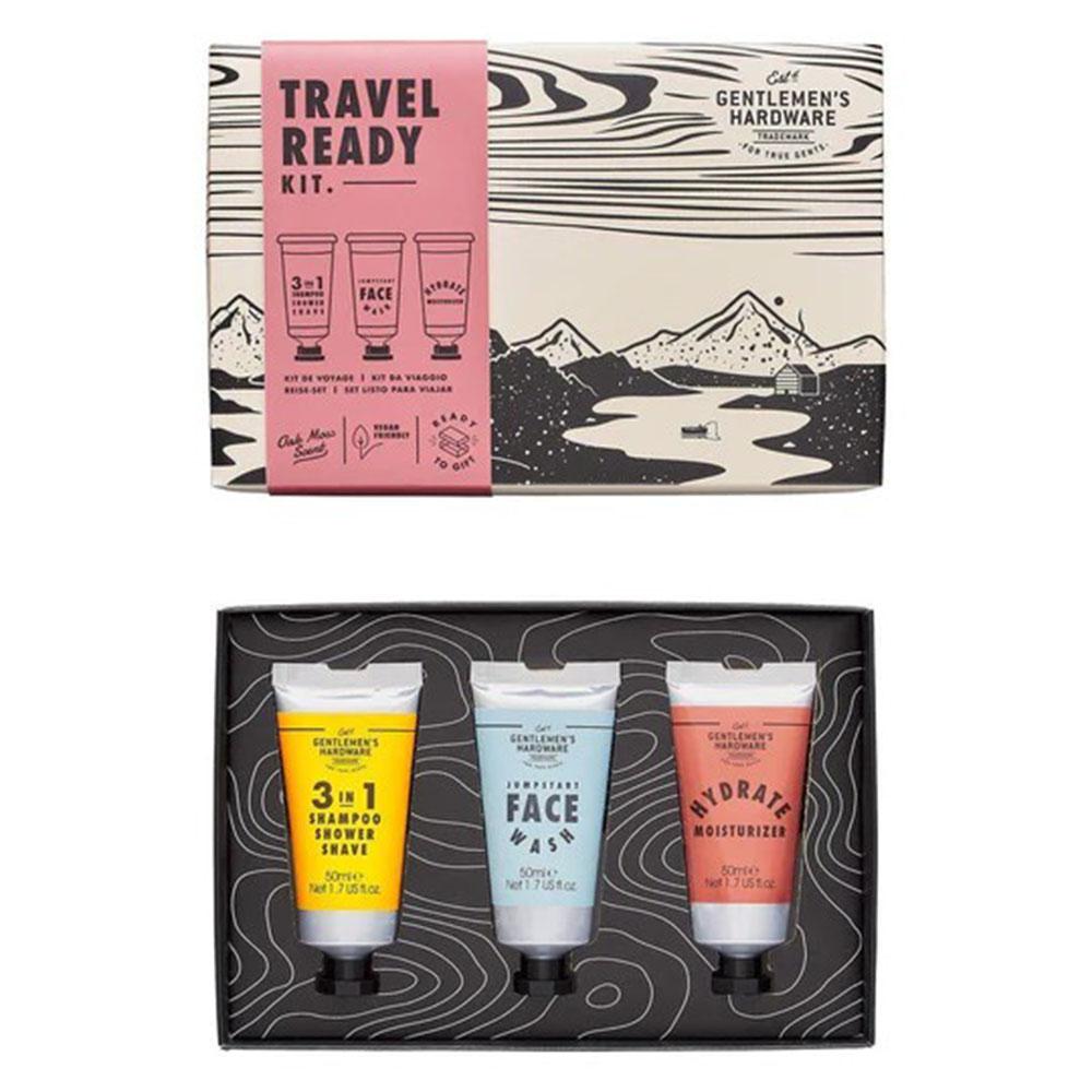 Gentlemen's Hardware - Travel Ready Kit - 50 ml - 3pcs