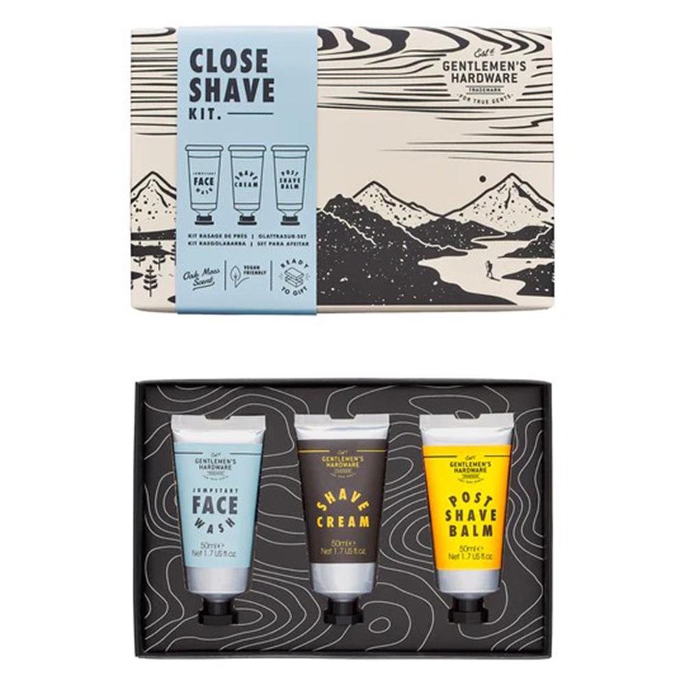 Gentlemen's Hardware - Close Shave Kit - 50 ml - 3pcs