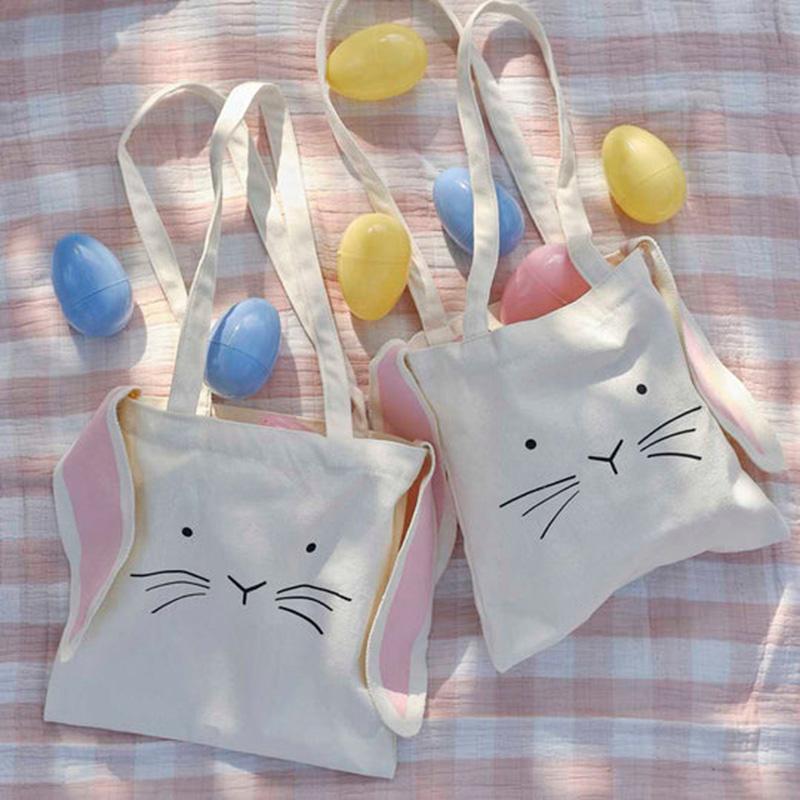 Ginger Ray - Easter Tote Bag With Bunny Ears