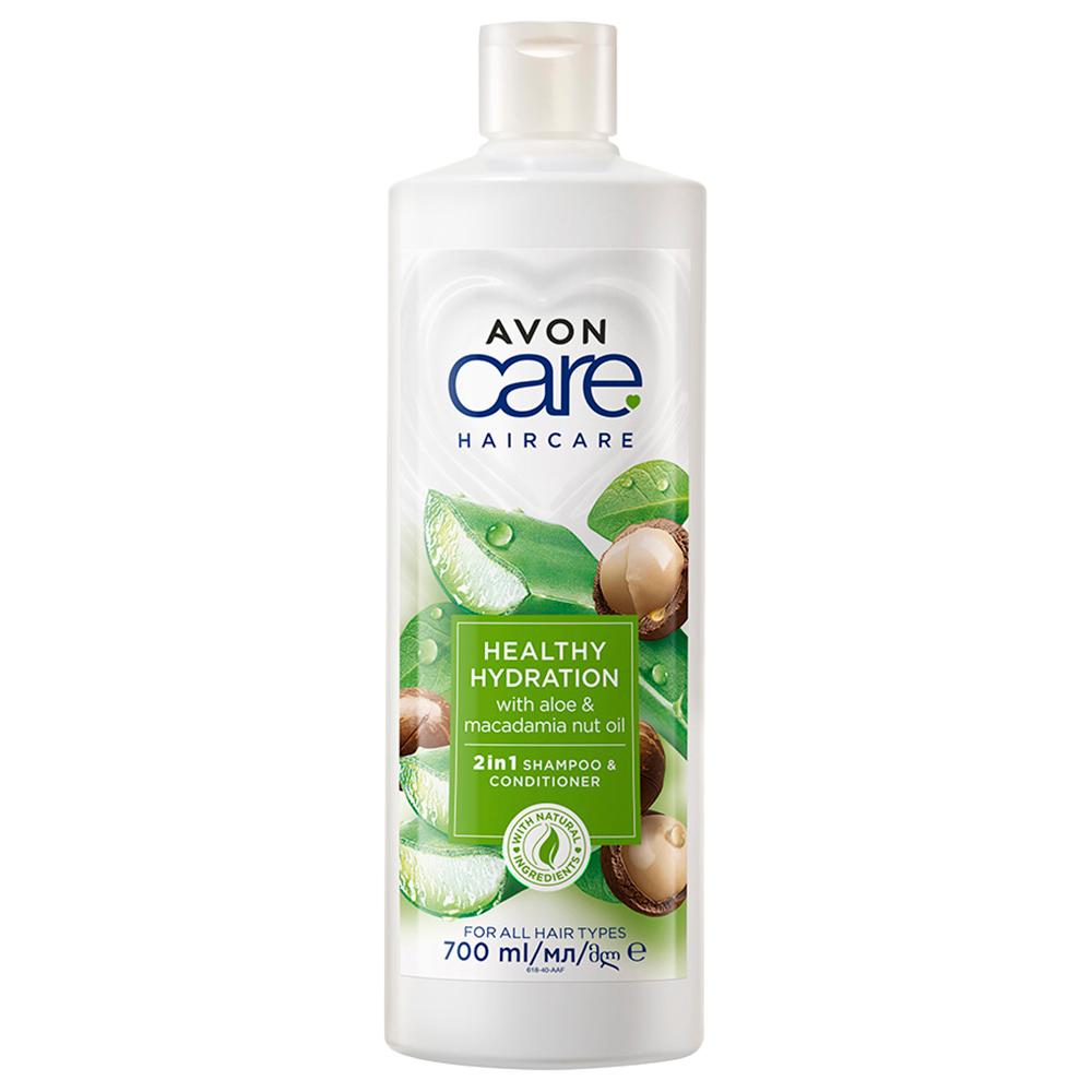 Avon - Care Healthy Hydration 2-in-1 Shampoo And Conditioner - 700 ml