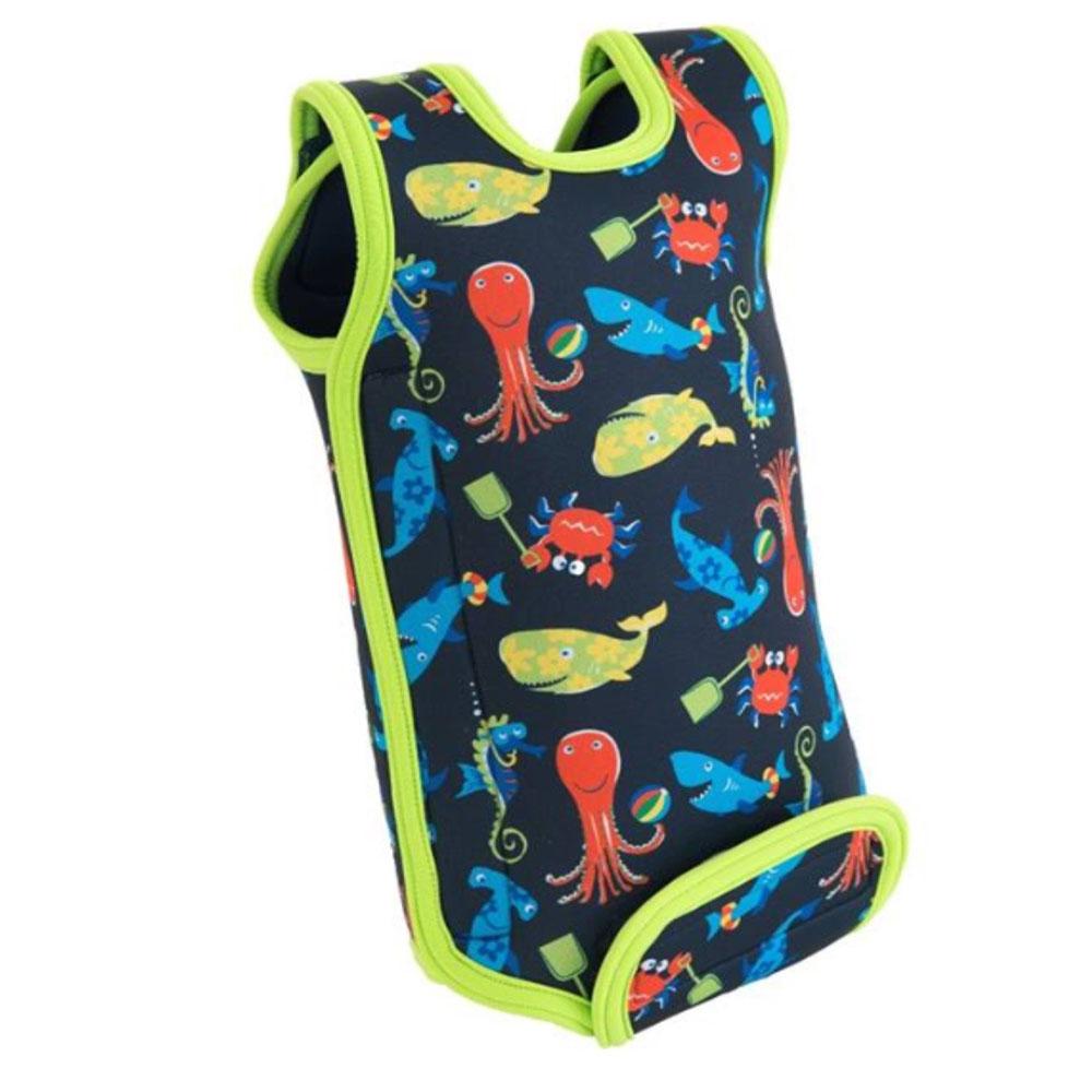 Konfidence - Babywarma Sea Friends Wetsuit - Navy