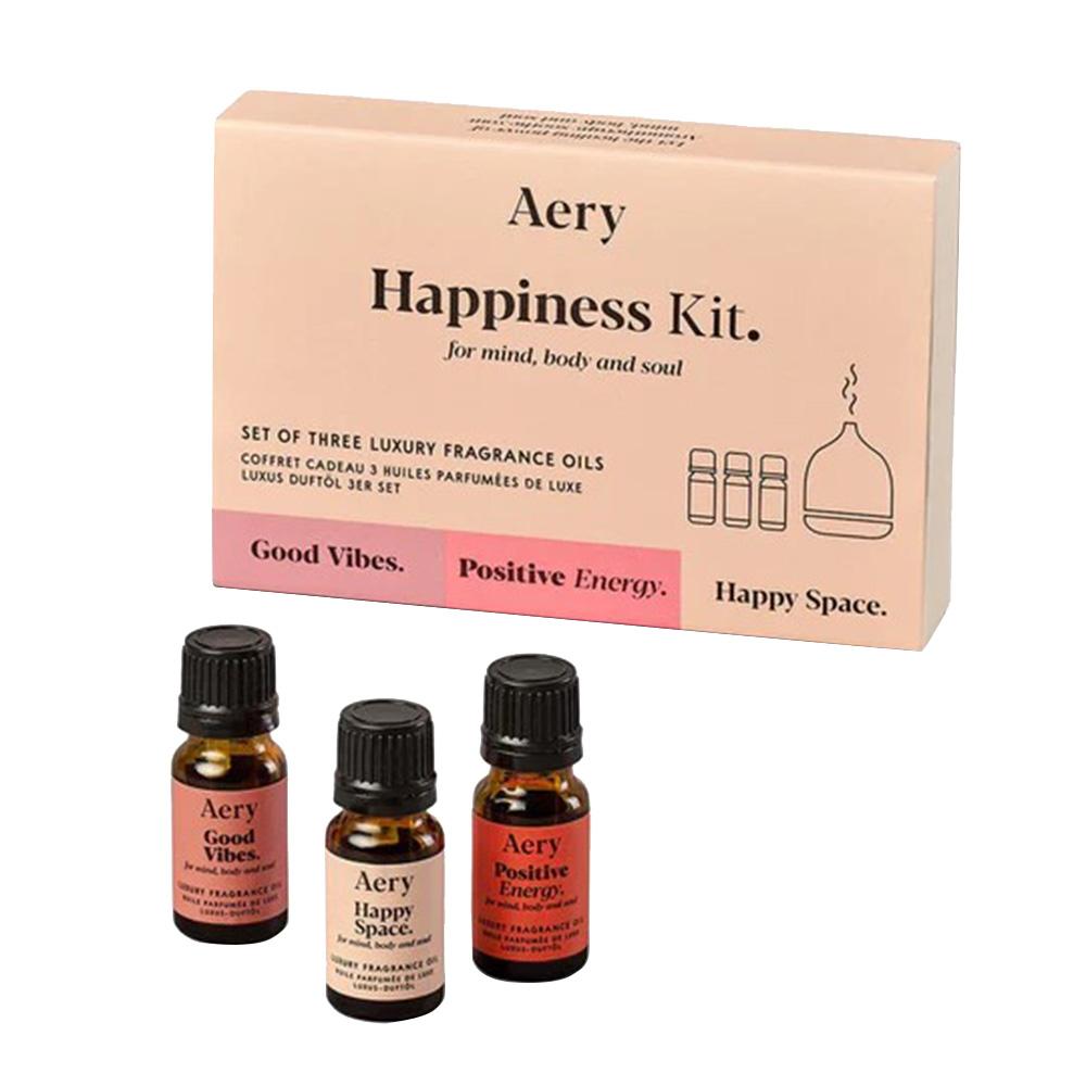 Aery - Fragrance Oil - Happiness Kit - 10 ml - 3pcs