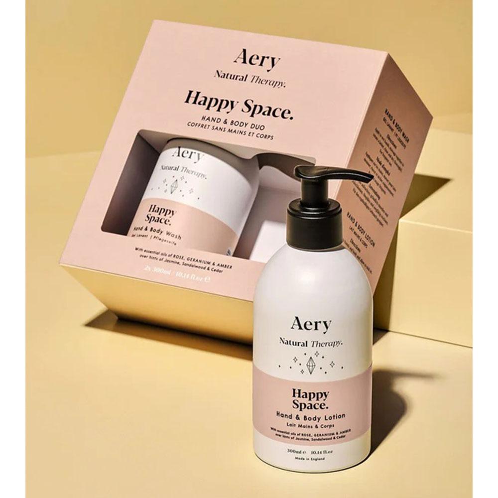 Aery - Happy Space Hand And Body Lotion With Wash - 300 ml - 2pcs