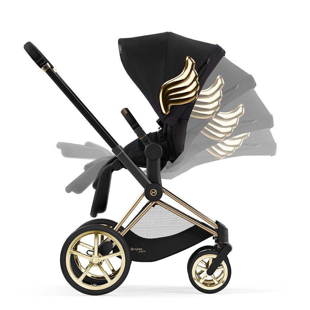 Cybex - Priam Wings Stroller - Black