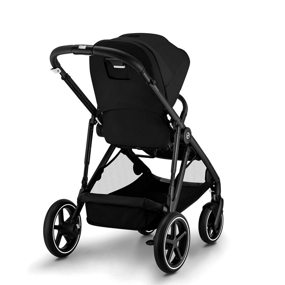 Cybex - Gazelle S Sreoller Double Stroller - Moon Black