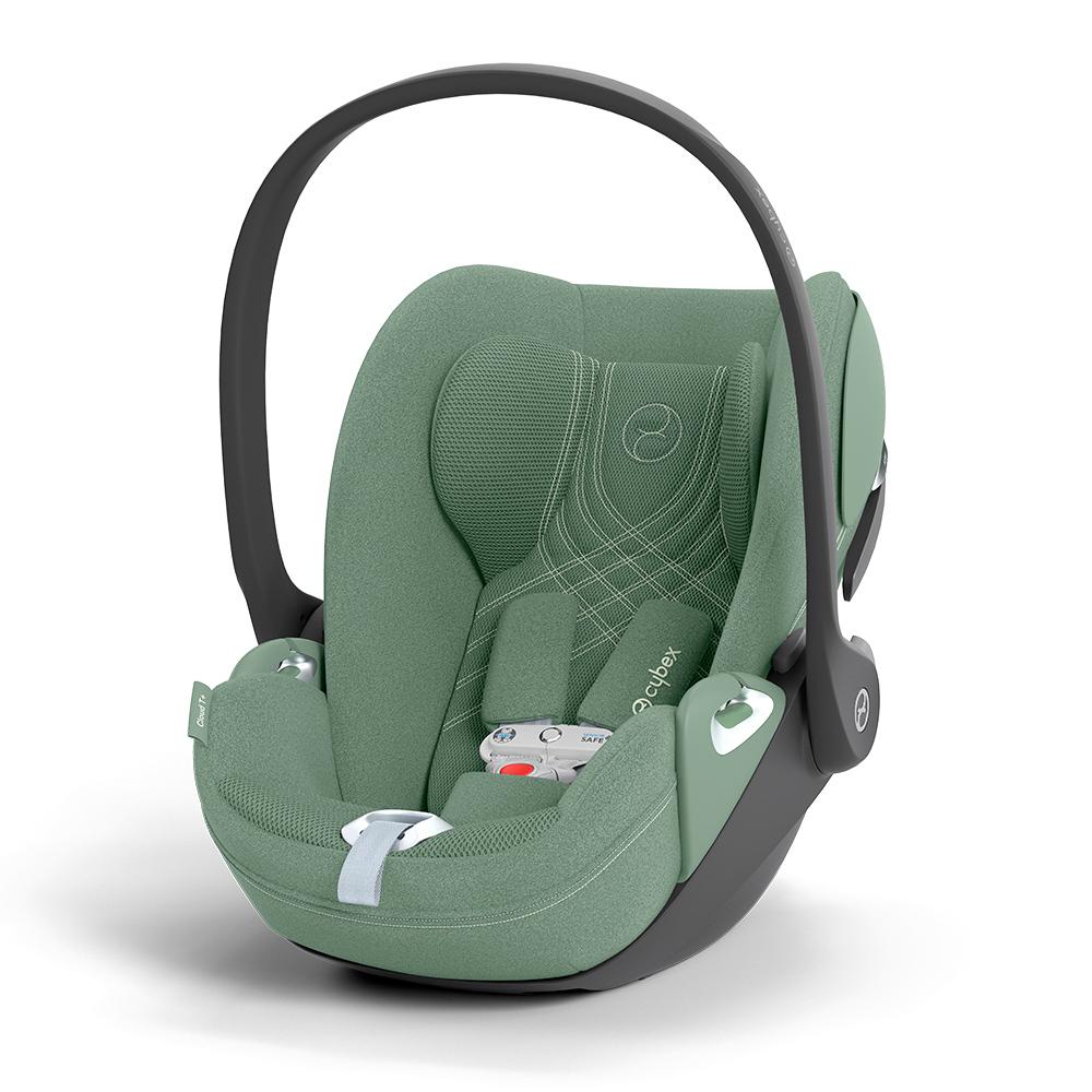 Cybex - Cloud T I-Size Plus Car Seat - Leaf Green/Dark Green