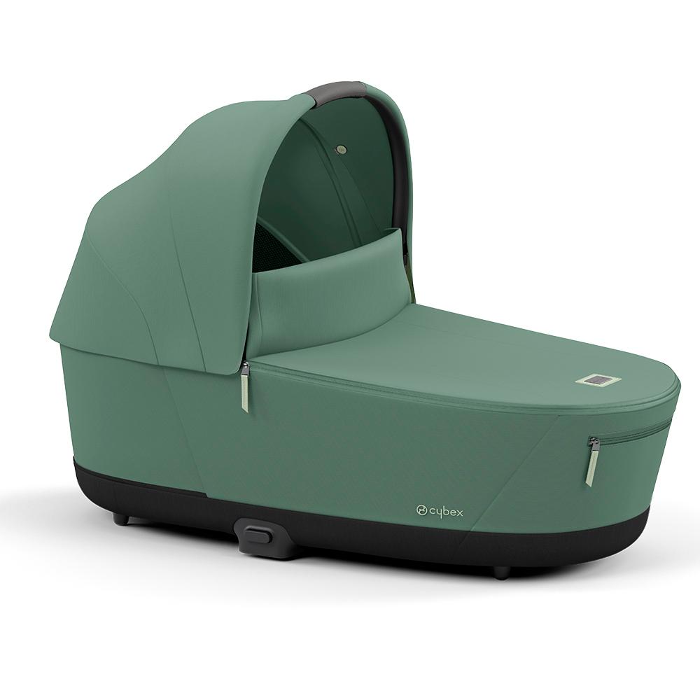 Cybex - Priam Lux Carry Cot - Leaf Green/Dark Green