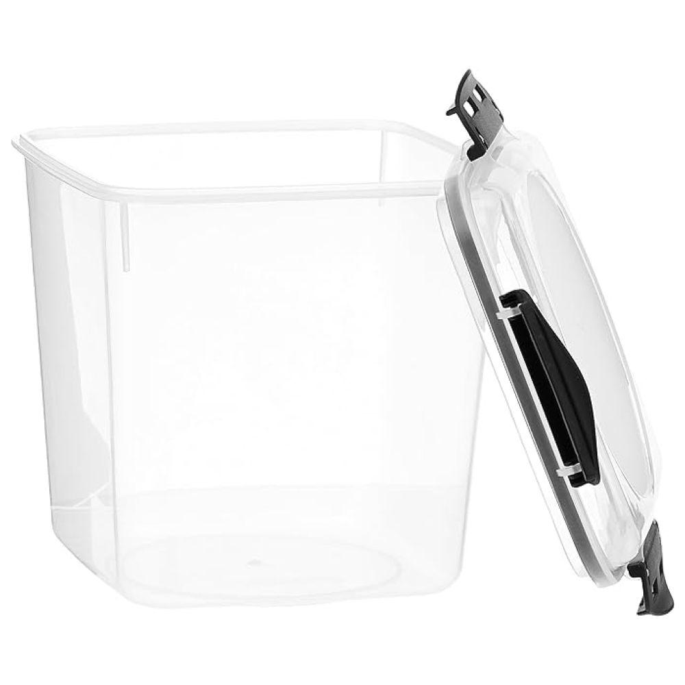 Sunray - Square Airtight Food Container - Transparent - 2.6 L