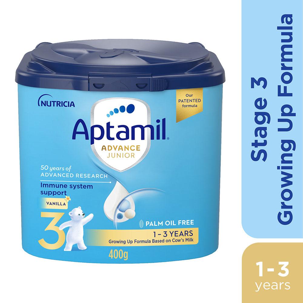 Aptamil - Advance Junior 3 Palm Oil Free Milk Formula - 400 g