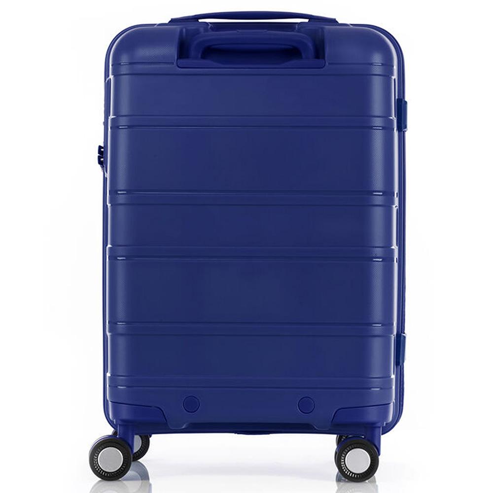 American Tourister - Litevlo Spinner Hard Cabin Luggage Bag - 55cm - Navy Blue