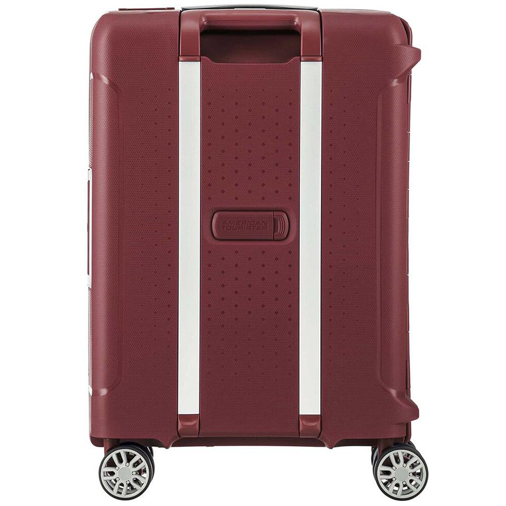 American Tourister - Tribus Spinner Hard Cabin Luggage Bag - 55cm - Red