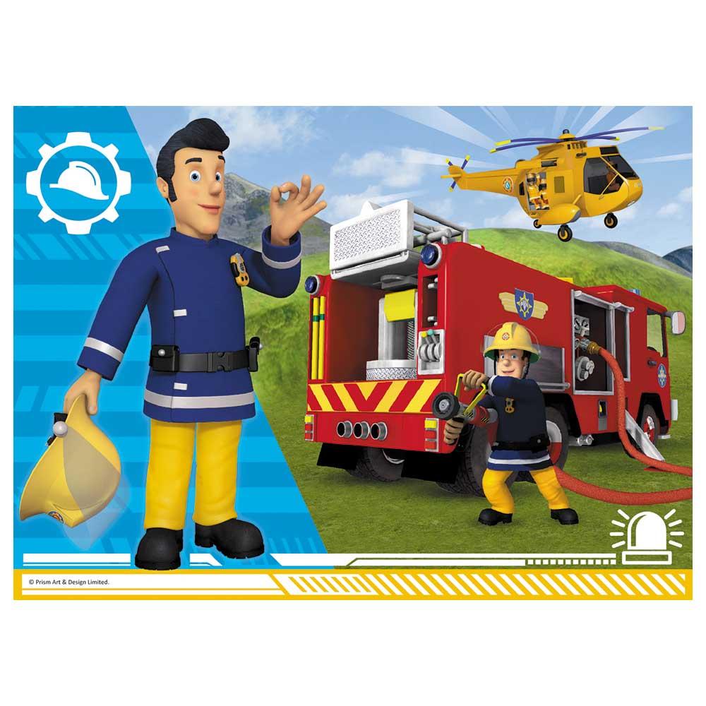 Mattel - The Heroic Fireman Sam Minimaxi Puzzle - 20pcs - Style May Vary