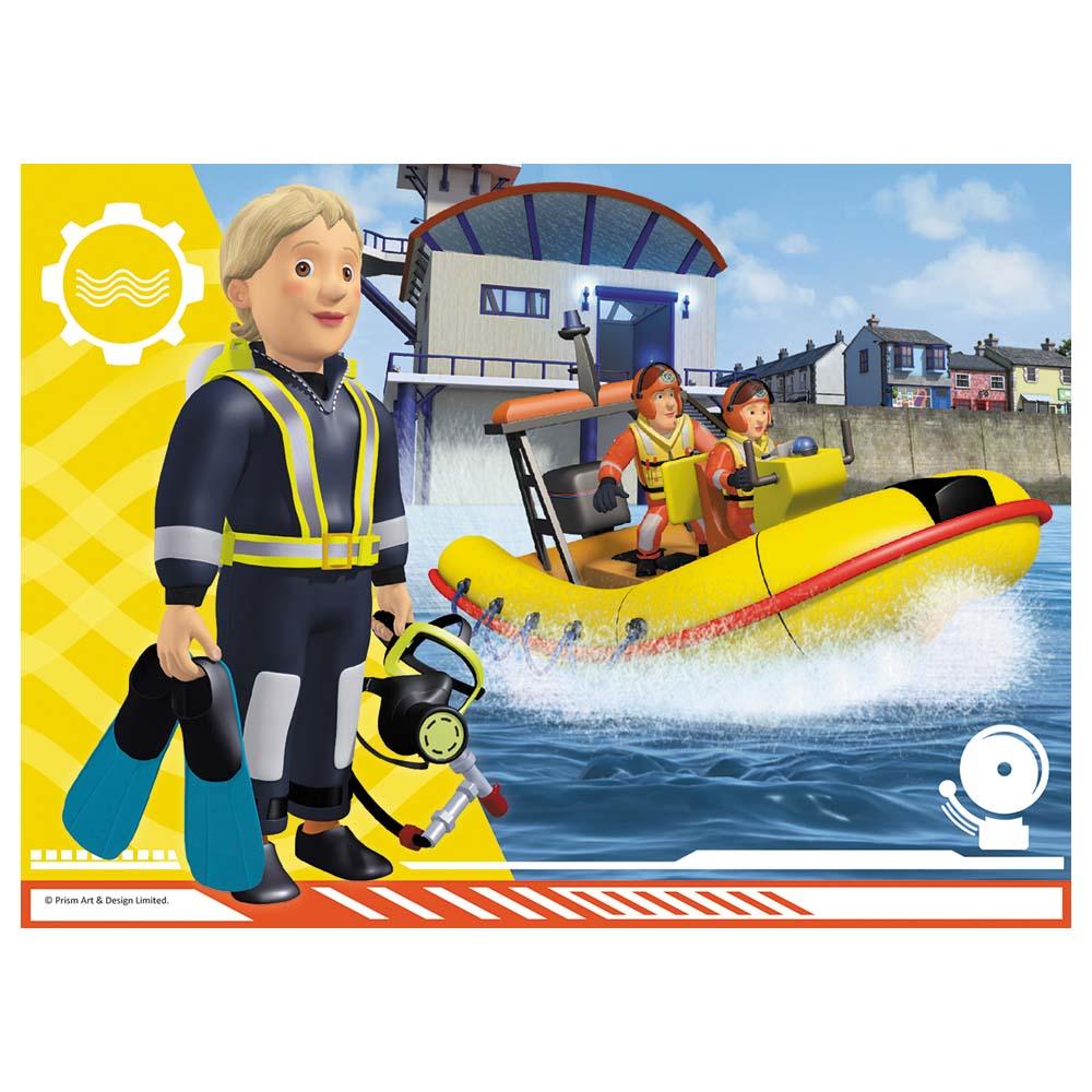 Mattel - The Heroic Fireman Sam Minimaxi Puzzle - 20pcs - Style May Vary