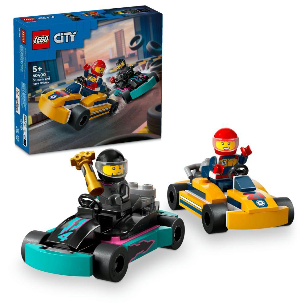 Lego - 60400 Go-Karts And Race Drivers Building Playset