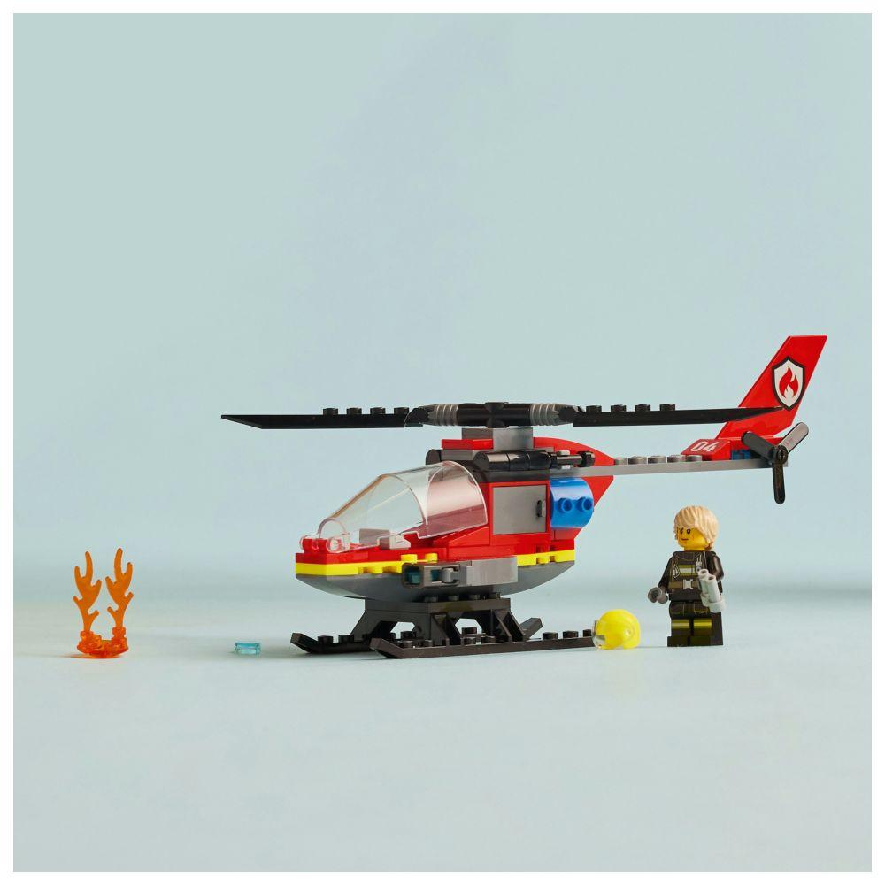 Lego - 60411 Fire Rescue Helicopter Building Playset