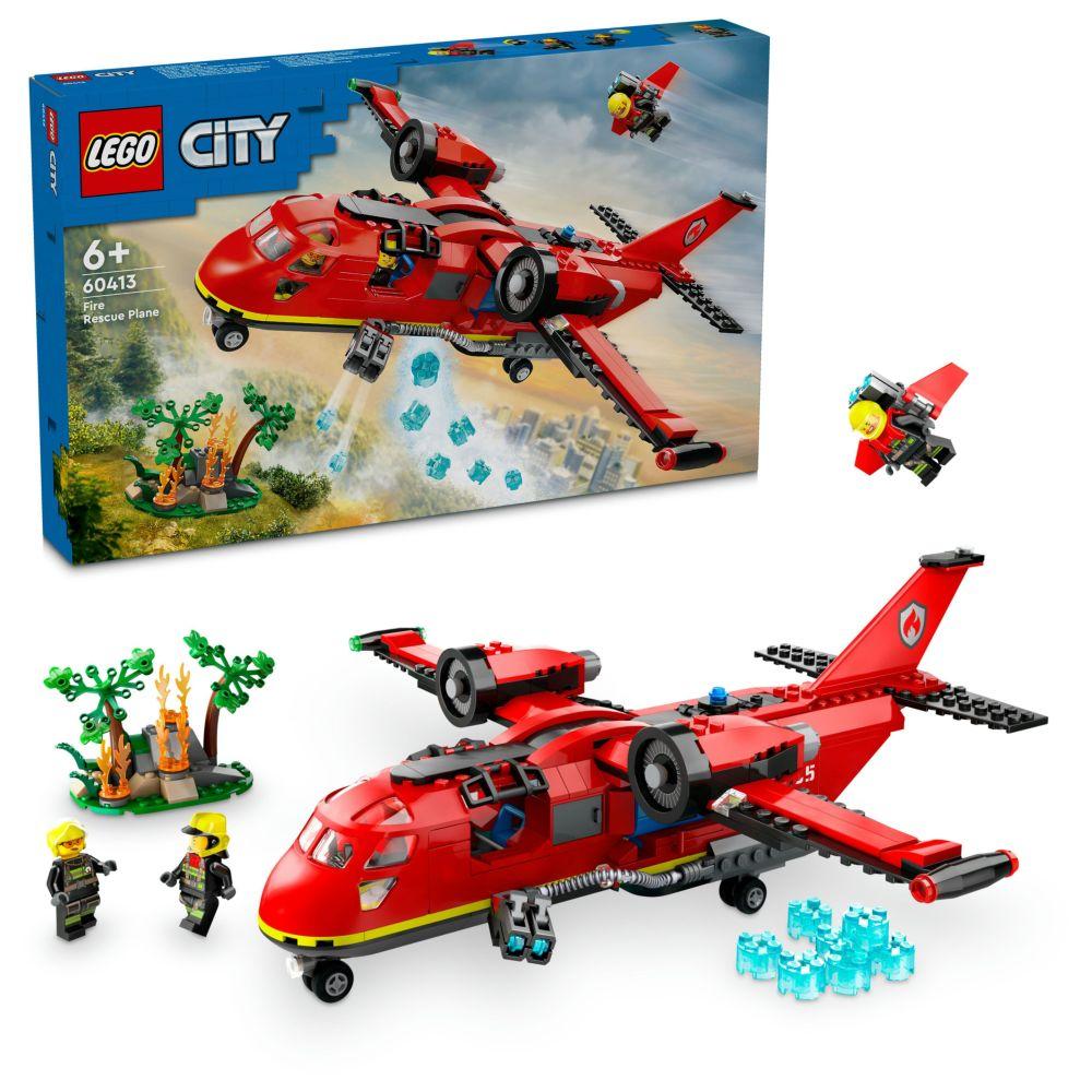 Lego - 60413 Fire Rescue Plane Building Playset