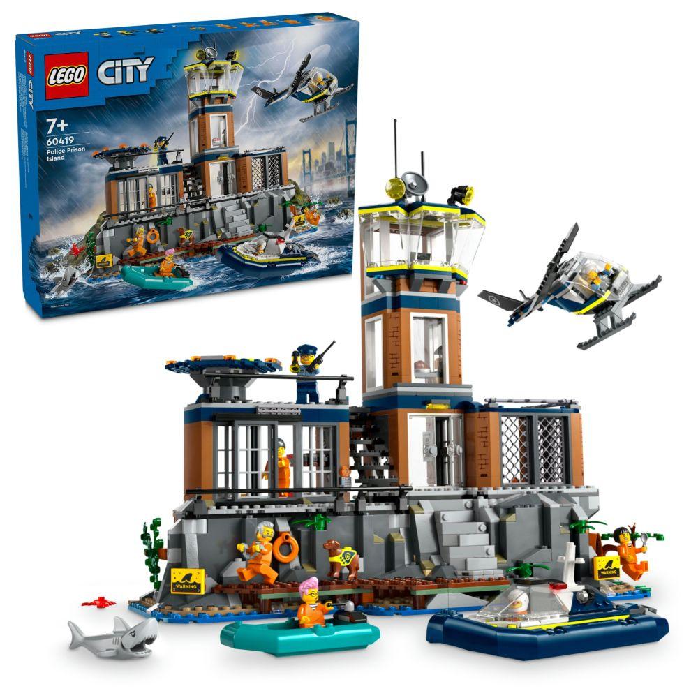 Lego - 60419 Police Prison Island Building Playset