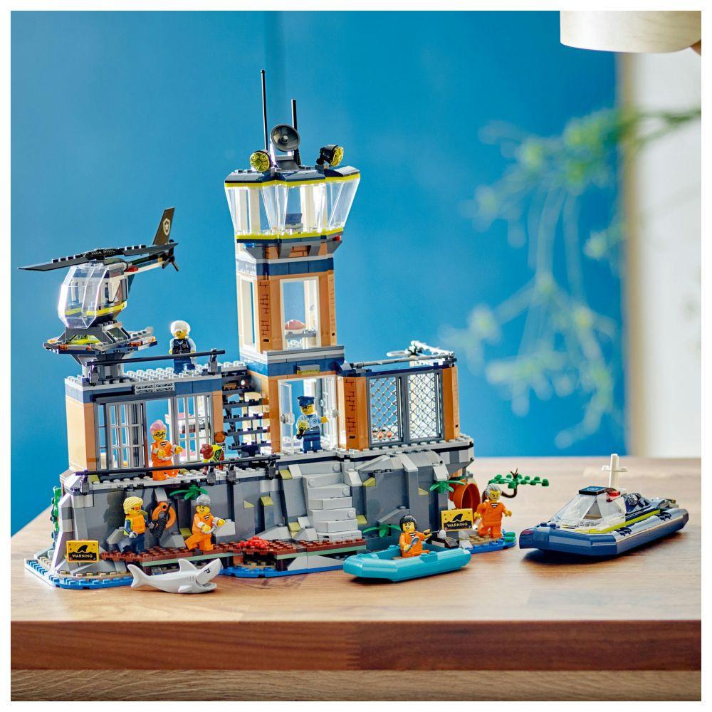 Lego - 60419 Police Prison Island Building Playset