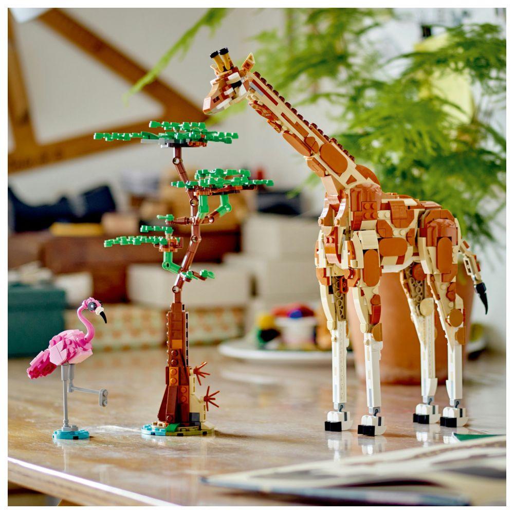 Lego - 31150 3-In-1 Wild Safari Animals Building Playset