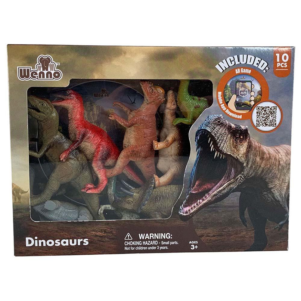 Wenno - Dinosaurs In Window Box - 10pcs