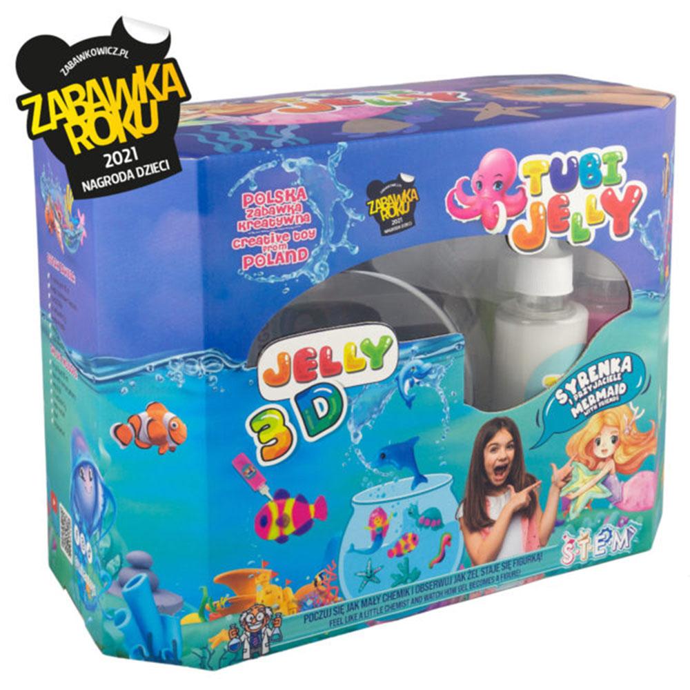 Tuban - Tubi Jelly Set w/ 8 Colors & Big Aquarium - Mermaid